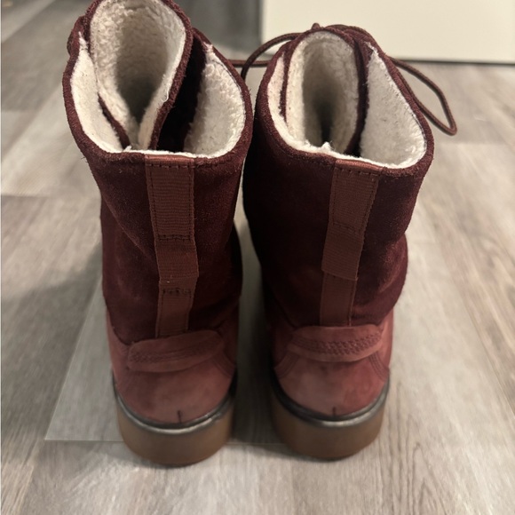 Timberland Women's Jayne Boots In Burgundy Red ♥️✨ | EUC - Picture 8 of 14